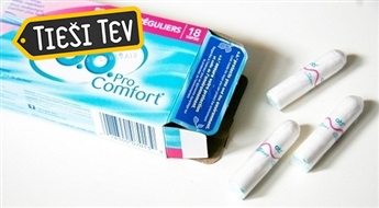 Tamponi o.b. ProComfort Silk Touch Tavam komfortam (16 vai 32 gab)