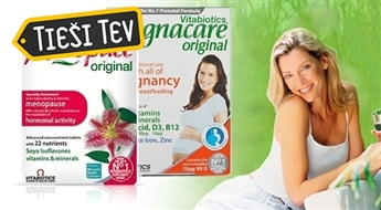 Vitabiotics: витамины MENOPACE или PREGNACARE (30 таблеток)