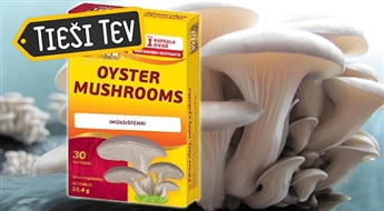 MaxiVita Premium: Oyster Mushroom  (30 капсулас) для укрепления иммунитета