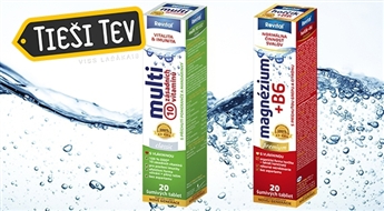 VITAR:  Revital® Магний + B6 или Мультивитамины (20 пенящихся таблеток)