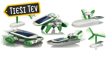 Solar Robot Kit Робот конструктор 6 в 1 со скидкой 60%!