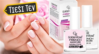 Franču manikīra komplekts Golden Rose French Manicure