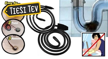 Turbo Snake cauruļu tīrīšanas stiepļu komplekts!