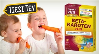 MaxiVita Premium beta plus karotīns, vitamīns E + selēns!