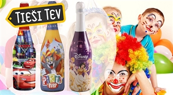 Dzirkstoši bezalkoholiskie dzērieni DISNEY bērnu svētku galdam!