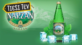 Dabiski gāzēti dzērieni NARZAN un Essentuky!