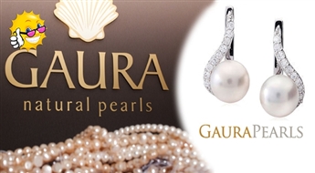 GAURA.LV piedāvā: auskari no dabīgām pērlēm.