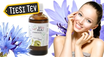 Rudzupuķu eļļa (100 ml) - nomierina un atslābina sejas ādu