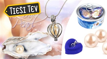 Īsta pērle gliemežvākā Love Pearl un kuloniņš - vēlmju piepildījums Jūsu rokās!