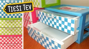 Praktiska un koša mini kastīte lietu uzglabāšanai ar 2 nodalījumiem!