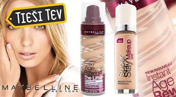 MAYBELLINE tonālie krēmi perfektam ādas tonim!