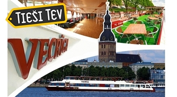1h vai 2.5h ilgs atpūtas brauciens pa Daugavu ar kuģīti VECRĪGA