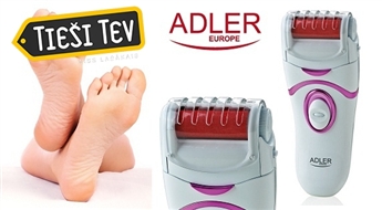 Elektroniskā pēdu vīle Adler lieliskām pēdām!