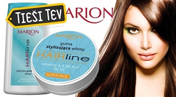 MARION HAIRline pieniņš matu taisnošanai vai krēms-gumija matu veidošanai.
