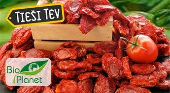 BIO вяленые помидоры в упаковке весом 150г