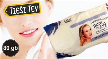 Pure & Soft Влажные салфетки для снятия макияжа