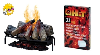 64 таблетки сухого спирта HIT для зажигания и поддерживаниа огня