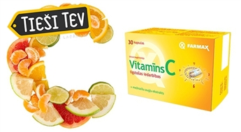FARMAX:  Витамин C N30 с экстрактом шиповника (30 капсул)
