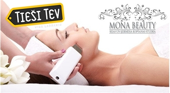 Щадящий пилинг ультразвуком для чистой и свежей кожи в салоне Mona Beauty