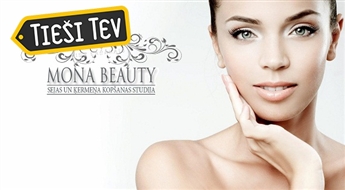 Mona Beauty: Чистка лица + массаж лица + дарсонвализация
