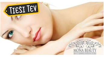 Фотоомоложение кожи  + молочный пилинг для свежести кожи лица в салоне Mona Beauty