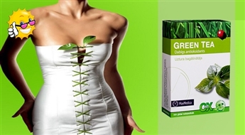 Green Tea - dabīgs antioksidants, kas tonizē un sniedz enerģiju