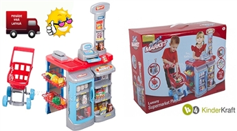 KinderKraft rotaļu komplekts Supermārkets