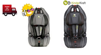 KINDER KRAFT SMART AUTOSĒDEKLĪTIS 9-36 KG TAVA BĒRNA DROŠĪBAI