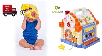 Attīstošā rotaļļieta - mājiņa ar skaņu efektiem  Kinder Kraft Fun House