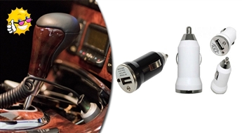 Всегда будь на связи! Aвтомобильное зарядное устройство/переходник на USB 12V/5V