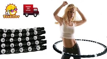 Уникальный домашний массажный обруч HULA HOOP с магнитами для всех, кто желает похудеть и обрести стройную фигуру.