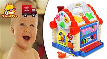 Интерактивная игрушка Развивающий домик Kinder Kraft Fun House