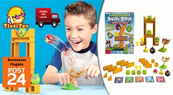 Интересная настольная игра Angry birds для всей семьи