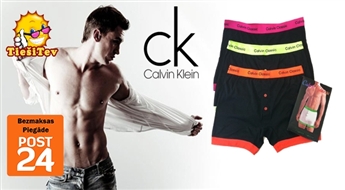 Мужские хлопковые боксеры от  CALVIN CLASSIC (3 шт.)