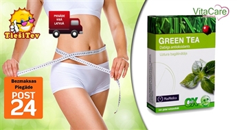 Green Tea - dabīgs antioksidants, kas tonizē un sniedz enerģiju