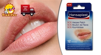 SOS Herpes Patch - plāksteri pret herpi sadziedē un padara aukstumpumpas nemanāmas!