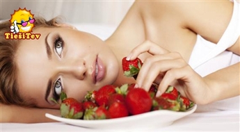 Zemeņu SPA komplekss visam ķermenim + klasiskais manikīrs ar GELISH