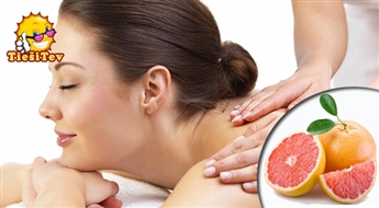 Aromātisks greipfrūtu SPA: masāža + pedikīrs ar GELISH pārklājumu Salonā EKLEKTIK