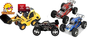 Radiovadāmas rotaļlietas: traktors - iekrāvējs vai SpeedRacing auto  līdz 51%