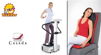 Efektīvs treniņš uz Power Step vibrotrenažiera + masāža ar Quatromed 3. Slaids augums īsā laikā!