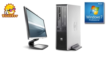 Jaudīgs un mūsdienīgs personālais dators HP Business ar licencētu Windows 7 Professional operētājsistēmu