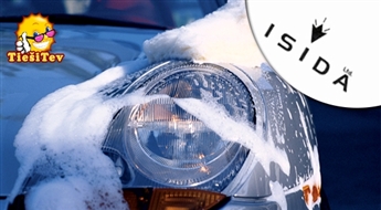 Vieglā auto, minivena vai džipa mazgāšana ar rokām + salona tīrīšana ar atlaidi līdz 50%.