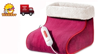 VIENMĒR AUKSTAS KĀJAS? ELEKTRISKAIS KĀJU SILDĪTĀJS COMFORT VITAL