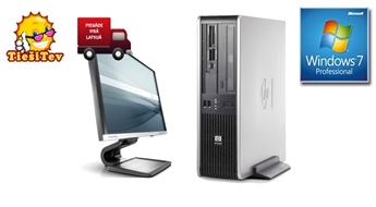 Jaudīgs un mūsdienīgs personālais dators HP Business ar licencētu Windows 7 Professional operētājsistēmu