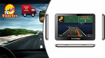 GPS-навигатор EasyGo с новейшими картами Европы и России