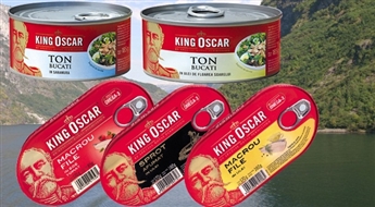 Выбор рыбных консервов от KING OSCAR!