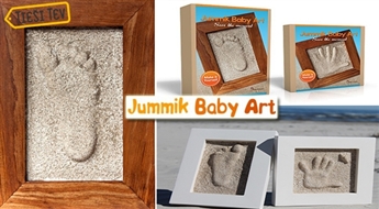 JUMMIK BABY ART: комплект для изготовления отпечатков ручек или пяточек малыша