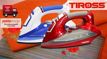 Паровой утюг TIROSS для идеально комфортной и безопасной глажки!