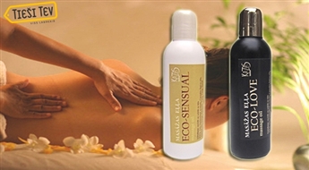 Масла для тела и массажа  ECO Love или  ECO Sensual