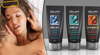 Комплект лубрикантов Dolphi - 3x SUPER SENSITIVE или 3x LONG LOVE